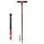 AMS 1in x 36in Tip Soil Probe (24in Window) Slide Hammer Kit, Hex Pin 