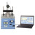 Gilson Company 1,532kPa Consolidation Load Frame, Pneumatic, laboratory testing equipment with digital control display and connected laptop for data analysis.