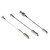 Gilson Company Reusable Two-Part, Solid Shaft Spindle, SC4-27, laboratory equipment with elongated stainless steel spindle and two-part design for precision testing.