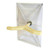 Gilson Company Plastic Bolt and Nut for Masonry Grout Viewer, clear plastic masonry grout viewing tool with a handle.