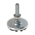Gilson Company Sifter Foot for Gilson Rotary Sifters, metallic foot component with screw and base for stabilizing laboratory sieving equipment.