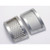 Fritsch Bottom Sieve Insert for Cross Beater Mill, 4.0mm Round, metal sieves with perforated surfaces for material analysis.