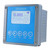 Sper Scientific Industrial Conductivity, TDS, Salinity, Resistivity Meter, digital handheld device with a blue display screen showing measurement readings and control buttons.