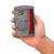 Sanwa Pocket Digital Multimeter with 4000 Count Display, handheld electronic measuring device with digital screen showing voltage reading, red and black test leads attached.
