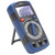Sper Scientific Compact Digital Multimeter, handheld electrical testing device with digital display and rotary selection dial for measuring voltage, current, resistance, and other electrical parameters.