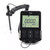 Peak Instruments Benchtop DO Meter with USB/SD Datalogging, digital device with probe and LCD display for measuring dissolved oxygen levels.