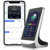 Sper Scientific Multi-Function Indoor Air Quality Monitor with WiFi, digital display showing air quality parameters and smartphone app interface monitoring air quality data.