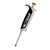Oxford Lab Products Oxford Accupet Pro Single Channel Pipette, 0.1 to 2.5 Microliters, with adjustable volume control, ergonomic design, and orange adjustment dial.