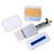 Oxford Lab Products Accupet Pro Multi-Channel Pipette, 12-Channel, 20 to 200 Microliters, with pipette tips, reagent reservoir, and storage box for laboratory use.
