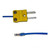 Sper Scientific Type K Waterproof Beaded Wire Temperature Probe, 5 Foot, with yellow connector and blue wire