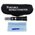 Sper Scientific Salinity and Brix Refractometer, portable device with black carrying case, including calibration screwdriver and soft cleaning cloth.