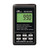 Sper Scientific Noise Dosimeter with SD Card Logger, NIST Calibration, displaying noise measurement, digital screen, buttons for control, portable black device.