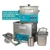 Crest Ultrasonics Powersonic Benchtop Cleaner Tank (P500D/HF-132), 5.5 Liters, with cleaning baskets, stainless steel tank, and accessories for ultrasonic cleaning.