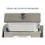 Crest Ultrasonics Stainless Steel Auxiliary Pan SSAP230, 9.5 x 5.25 x 4 inches, with a lid and side handles, used in ultrasonic cleaning processes.