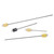 Pyromation Thermocouple, Type J, Ung. Junction, 3/16in OD, 12in length, Male Plug, industrial temperature sensor probes.