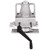 Gilson Company Field CBR Loading Jack, metallic construction industrial tool with handle and mounting base.