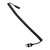 Pyromation 60in Thermocouple Extension - Coiled - Types K, Female Jack, Mini Plug, black coiled thermocouple extension cable with female jack and mini plug connectors for precision temperature measurement.