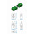 Pyromation Male Jack, Type J, 200C Temp Rating, 10-Pack, electrical connector with detailed technical drawing and measurements.