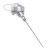 Pyromation Type K Thermocouple, 1/8in OD, 9in L, 1/2in NPT SS Hex Nipple, industrial temperature sensor with probe for precise temperature measurement.