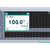 Lab Companion OF4-10PW Forced Convection Oven, Program display showing temperature set at 100°C with control interface and grid background.