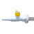 Lab Companion BCE-561 Gas Cock for BC-01/11/21H/B Clean Benches, laboratory gas valve fitting with yellow control handle.