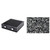 Lab Companion Complex Carbon Filter for DLH-11G Ductless Fume Hood, black rectangular filter with grid top and control knobs, and activated charcoal granules for air purification.