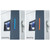 Lab Companion TH3-PE-025 Temperature & Humidity Chamber Tabletop, 25/0.9, with operational and standby indicator lights showing blue and orange respectively.