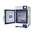 Lab Companion TH3-PE-025 Temperature & Humidity Chamber Tabletop, 65/2.3 cubic feet, with open door showing internal shelves and digital display on top for precise temperature and humidity control.