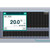 Lab Companion IB4-05AS Incubator, Air-Jacket, 60 / 2.19 (L / cu ft) - front view of digital control panel displaying temperature settings and graph of incubator parameters.