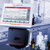 Anton Paar ViscoQC 300 H Rotational Viscometer, touchscreen interface displaying viscosity test data in a laboratory setting.