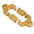 Gilson Company Ductility Mold for Temperature-Controlled Ductility Testers, metallic mold components for performing ductility tests on materials.