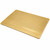 Gilson Company Ductility Base Plate for Temp-Controlled Ductility Testers, Large, a rectangular metal base plate with a brushed gold finish.