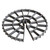 Paragon 1.5in Rebar Spacer Wheels for 3-6 Bar, carton of 500, plastic rebar spacer wheels for supporting rebar in concrete construction.