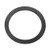 Forney Pressure Chamber Gasket for Forney Press-Aire Meter, black rubber gasket in circular shape