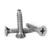 Forney Self-Tap Screws for Lightweight Roller Meter, #10 x 3/8in, Phillips, showing three metallic screws with Phillips heads and threaded bodies.