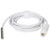 Gilson Company White Temperature Probe for CONTEMP Recorder with NIST, 1.5m, white sensor with cable and connector.