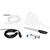 Gilson Company Accessory Pack for CONTEMP Concrete Maturity System, includes temperature probes, sensor tags, a marker pen, batteries, and connecting cables for accurate concrete maturity testing.