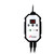 Gilson Company Finnex HMC Digital Controlled Titanium Immersion Heater, digital control panel with display and buttons, connected to electric cables