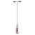 Gilson Company Extension for Soil Augers, Stainless Steel, 5ft, with long stainless steel shaft and ergonomic handle for deep soil sampling.