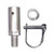 Adaptor for Soil Augers, Quick Connect to Threaded