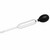 Gilson Company Withdrawal Pipette for Saybolt Viscometer, 60ml, glass pipette with black rubber bulb for precise liquid measurement and transfer.