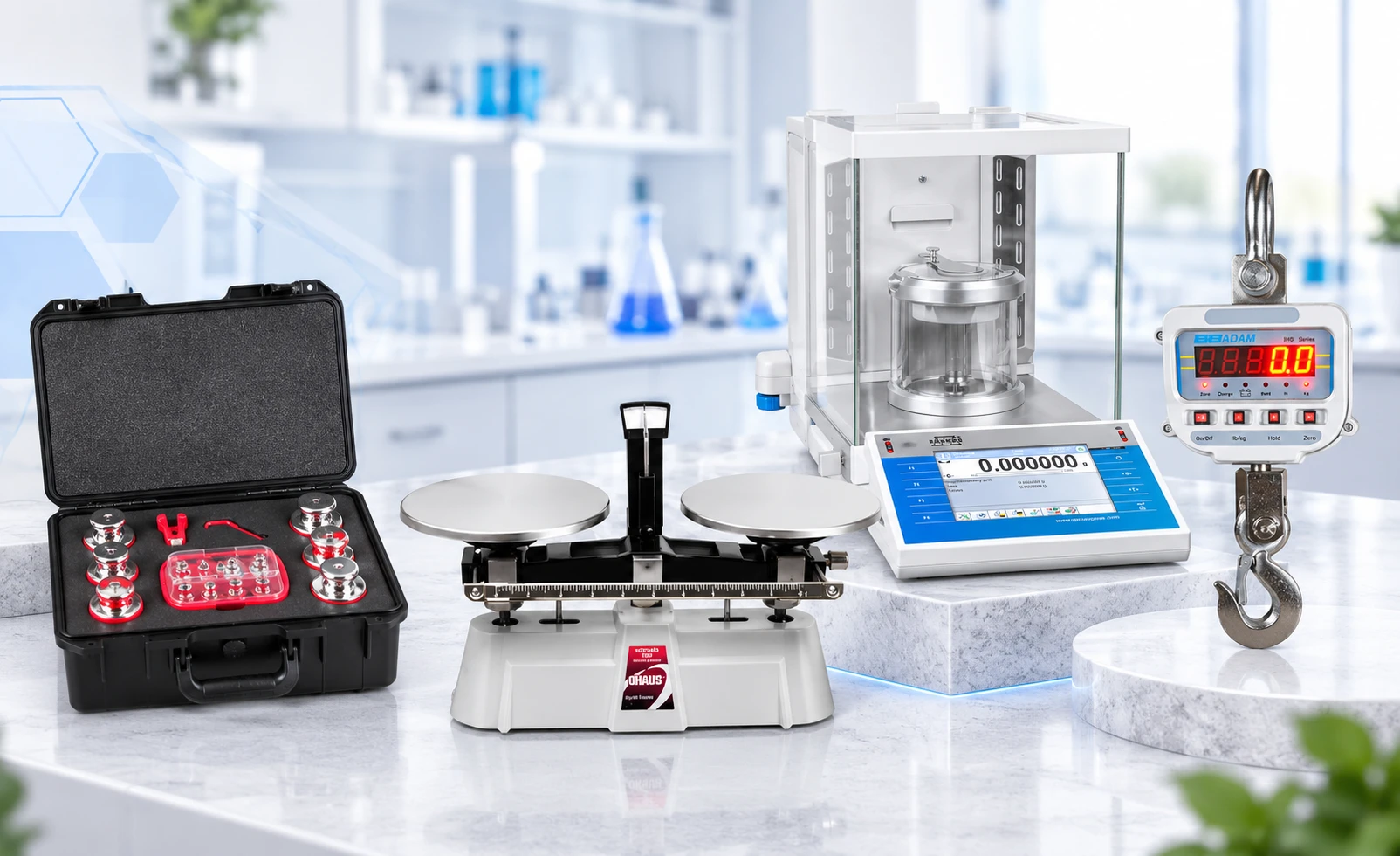 Lab Mechanical Balances for Material Testing