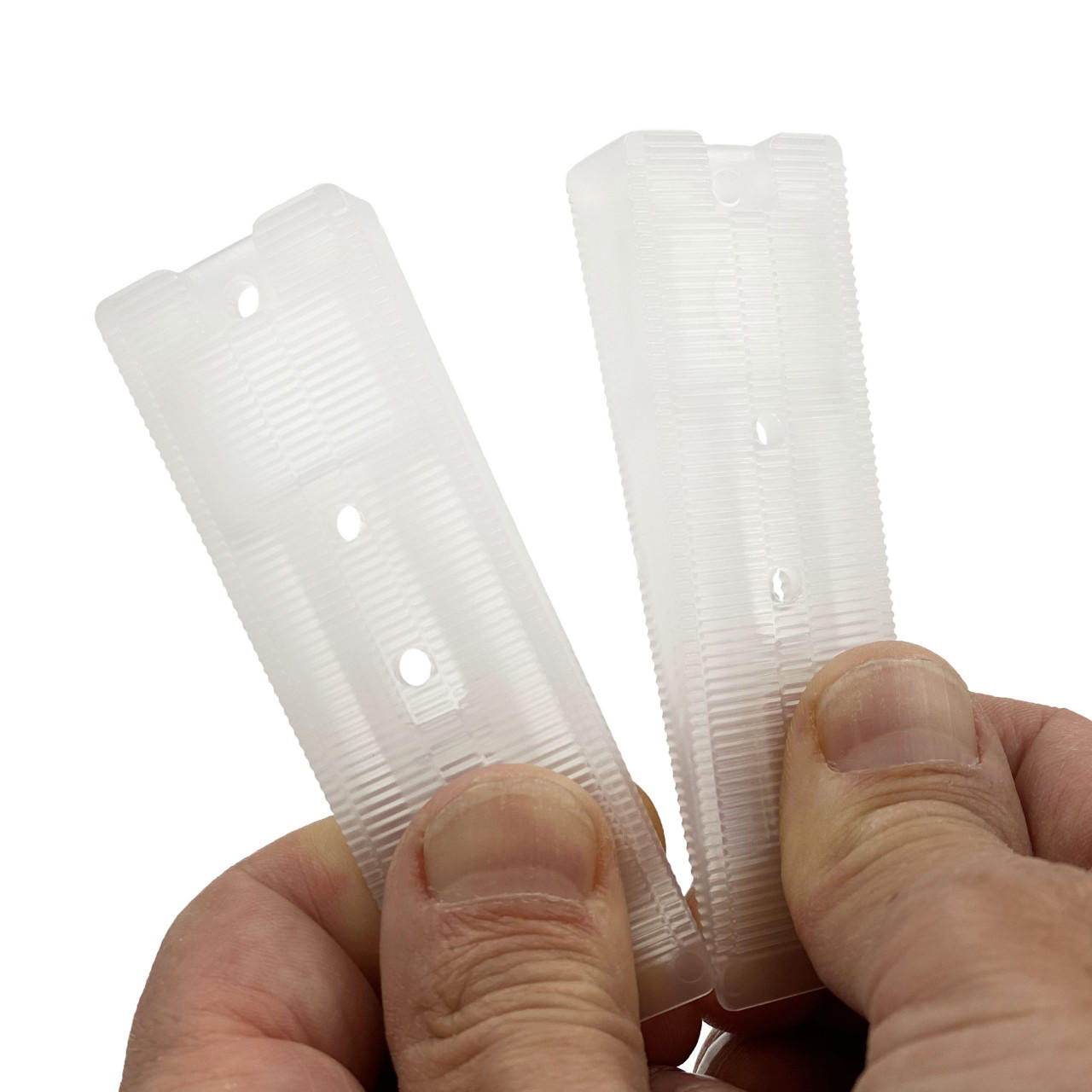 BigGap Rigid Plastic Shims | Clear Shims | Case of 192 | CMTP