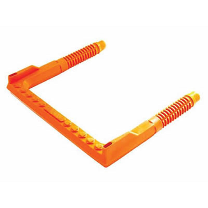 13in Orange Manhole Steps (25/ct) | Durable Single-Face Design