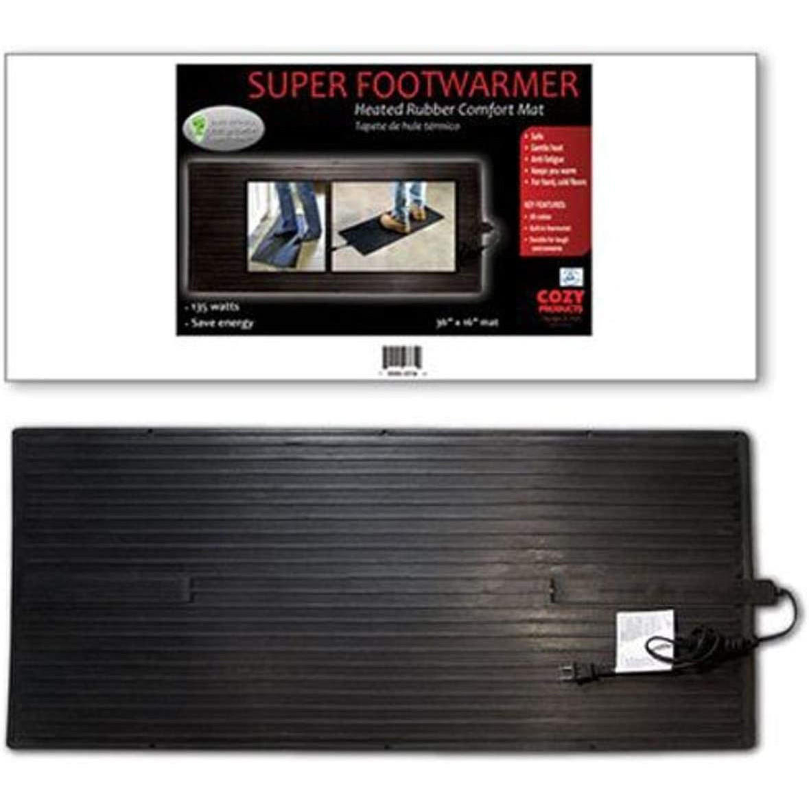Super Foot Warmer Heated Floor Mat | Heaters and Heating Pads