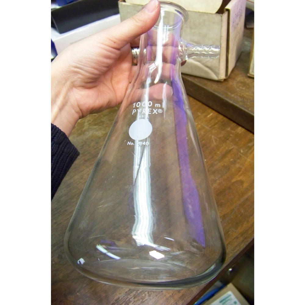 4,000 mL Pyrex Glass Filtering Flask, Heavy-Walled | Filter Flasks