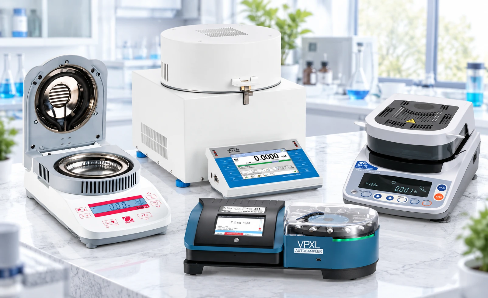 Moisture Analyzers for Material Testing