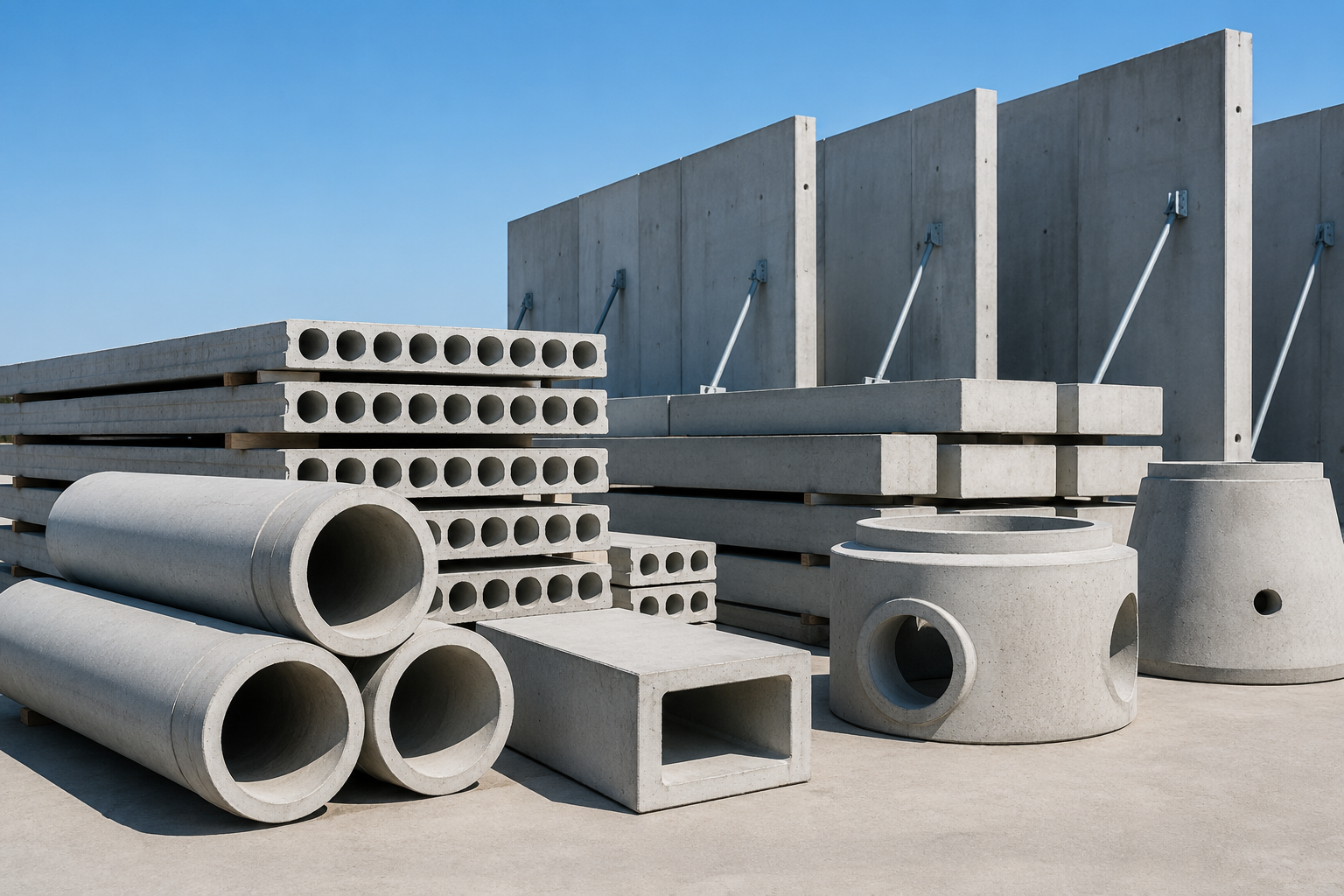 Benefits of Using Precast Concrete Products