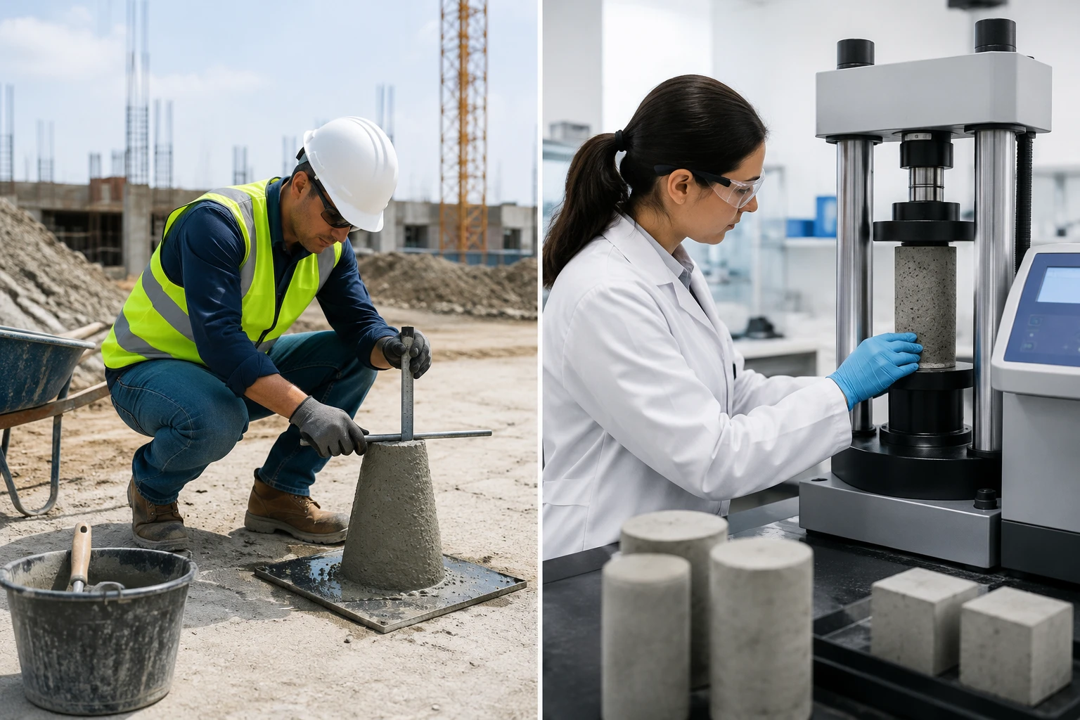 Field Testing vs. Lab Testing in Construction: What's the Difference and When Do You Need Both?