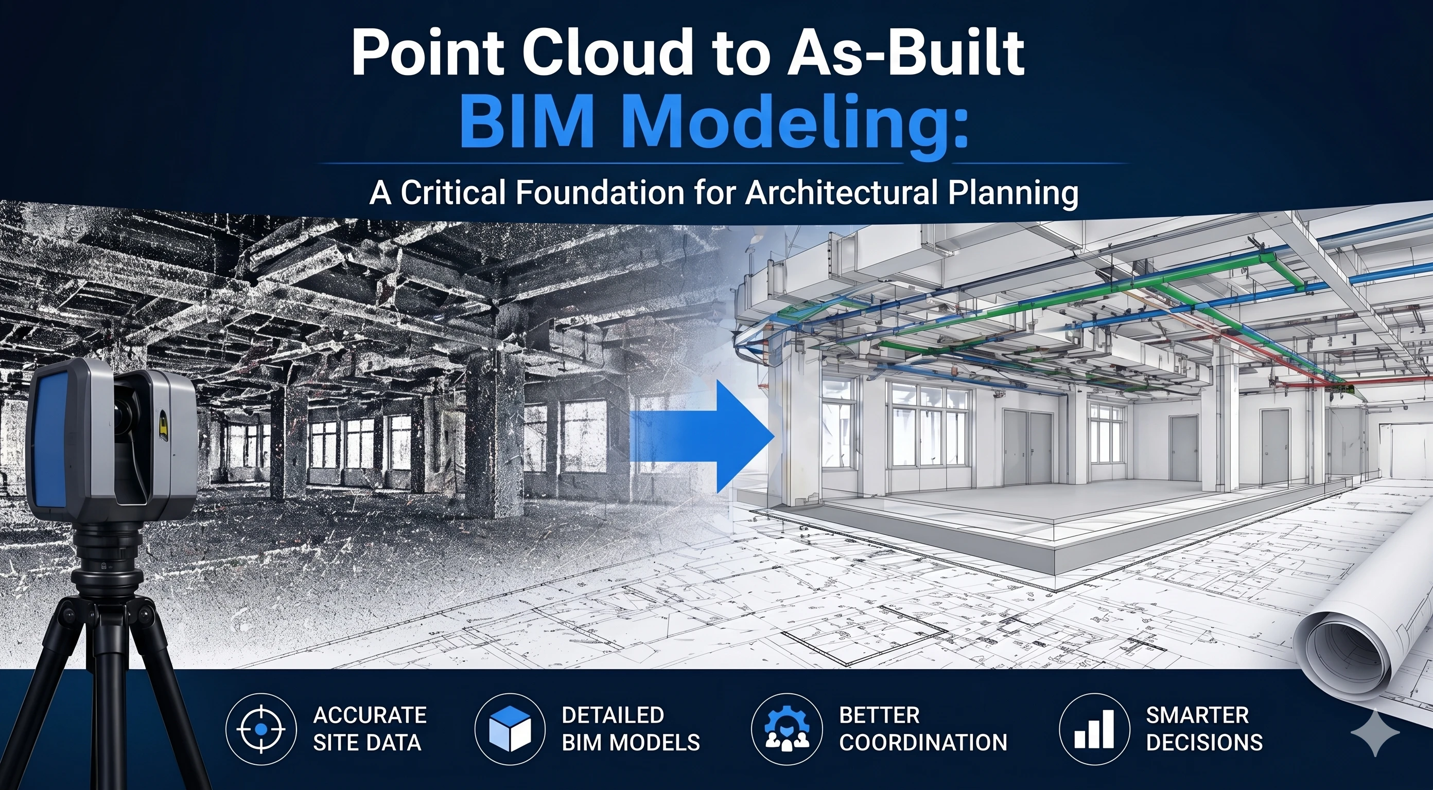 Point Cloud to As-Built BIM Modeling: A Critical Foundation for Architectural Planning